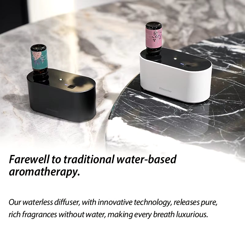 Premium Portable Waterless Aroma Diffuser Compact Essential Oil Nebulizer Ideal Scent Machine for Gifting