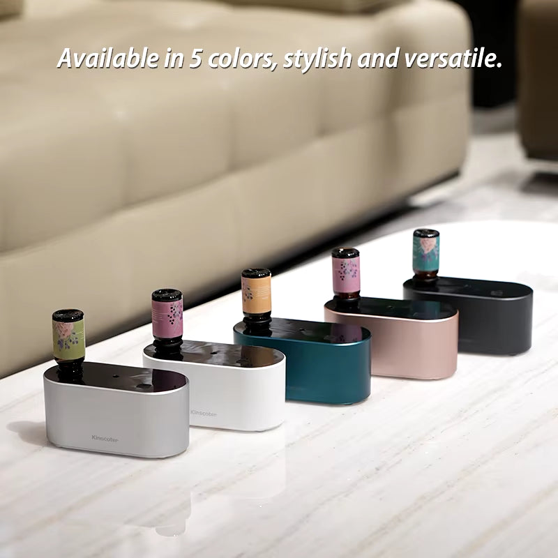Premium Portable Waterless Aroma Diffuser Compact Essential Oil Nebulizer Ideal Scent Machine for Gifting