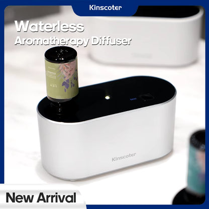 Premium Portable Waterless Aroma Diffuser Compact Essential Oil Nebulizer Ideal Scent Machine for Gifting